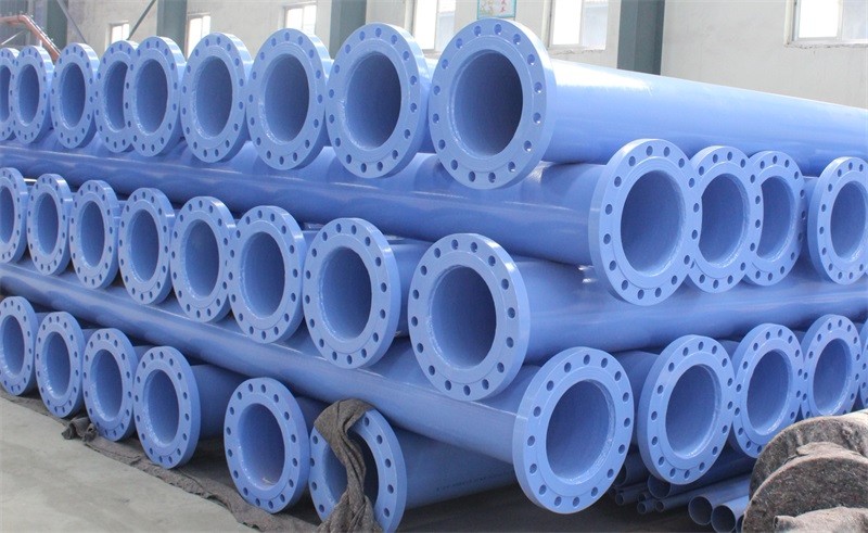 Flanged Drainage Coating Pipe